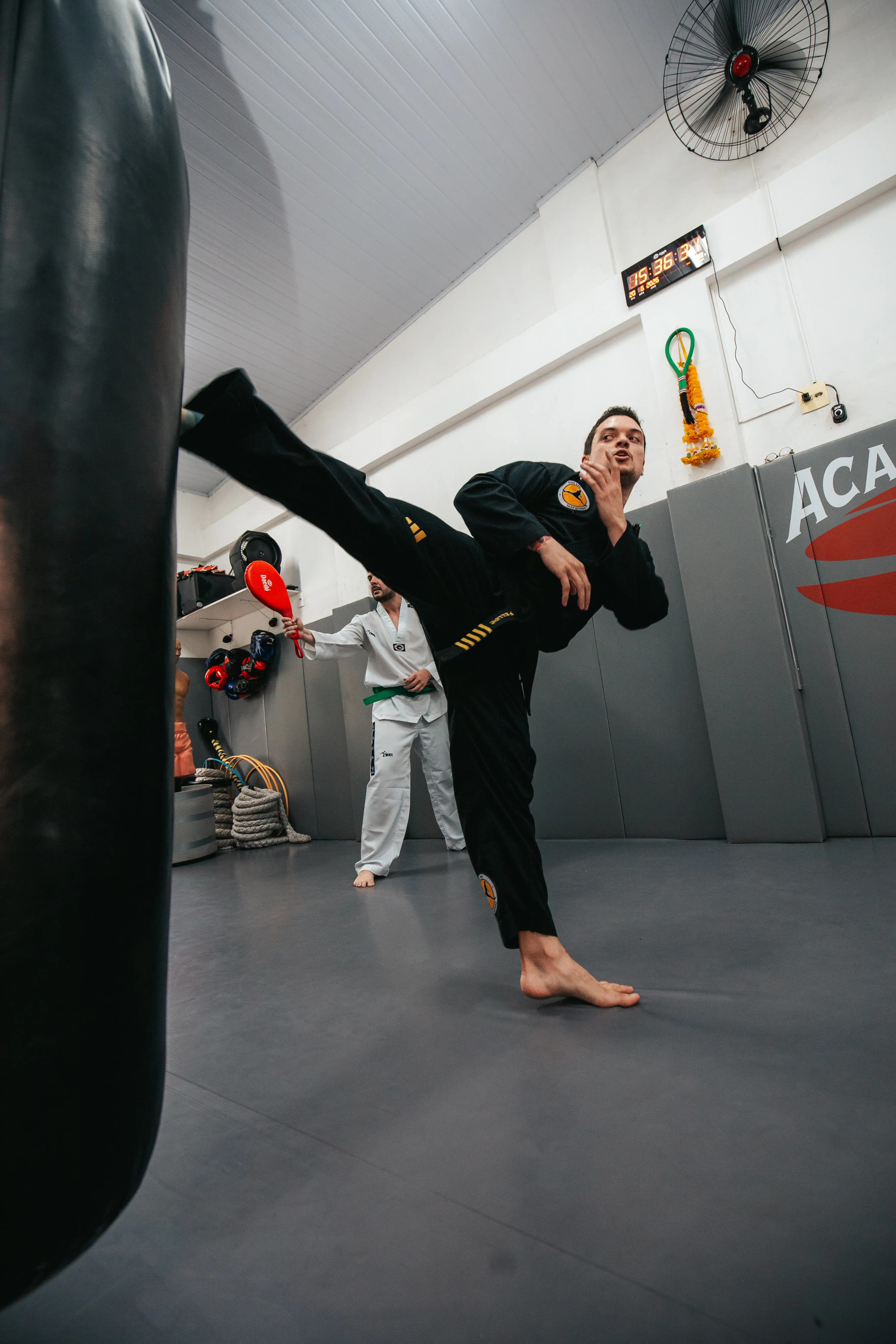 Atleta da Kieh 540 em treino